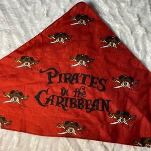 Disney Cruise Mickey Mouse Pirates of The Caribbean Bandanna Scarf